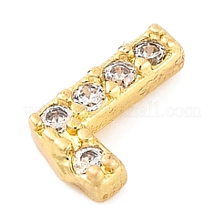 Rack Plating Brass Micro Pave Cubic Zirconia Cabochons&nbsp;KK-F874-04G-L