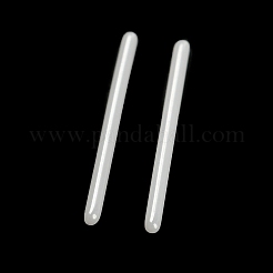 Hypoallergenic Bioceramics Zirconia Ceramic Straight Bar Stud Earrings&nbsp;AJEW-Z014-05E