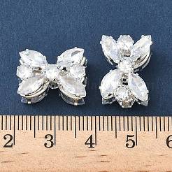 Brass Micro Pave Cubic Zirconia Beads&nbsp;KK-S336-05S-01A