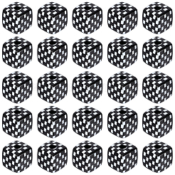 48Pcs Opaque Acrylic European Beads&nbsp;OACR-SC0002-84