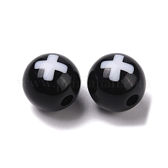 Two-tone Acrylic Beads&nbsp;LS-OACR-U003-14