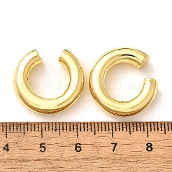 Rack Plating Brass Ring Cuff Earrings for Women&nbsp;EJEW-H135-01G-02