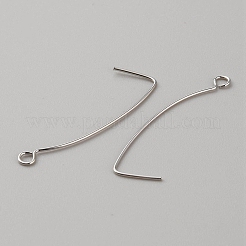Brass Earring Hooks&nbsp;KK-WH0044-141D-P