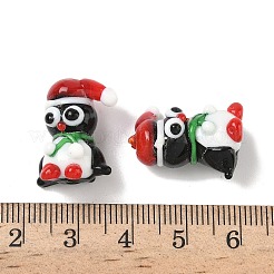 Christmas Handmade Lampwork Beads&nbsp;LAMP-D004-01