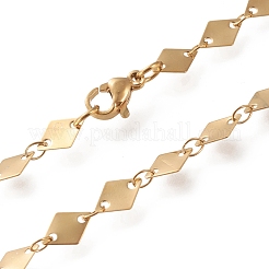 304 Stainless Steel Link Chain Necklaces&nbsp;STAS-I156-25G