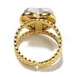 Ion Plating(IP) 304 Stainless Steel Open Cuff Rings&nbsp;RJEW-C079-20G