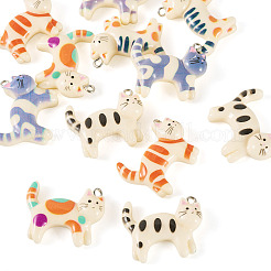 12Pcs Opaque Resin Pendants&nbsp;RESI-TA0005-32