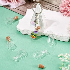 10Pcs Clear Glass Wishing Bottles&nbsp;AJEW-TA0002-85E