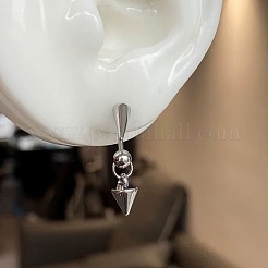 304 Stainless Steel Dangle Stud Earrings&nbsp;FS-WG2B7D5-03