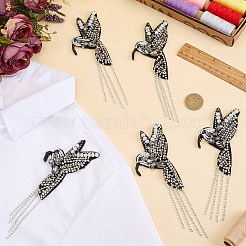 5Pcs Felt Glass Beads Ornament Accessories&nbsp;PATC-FG0003-76