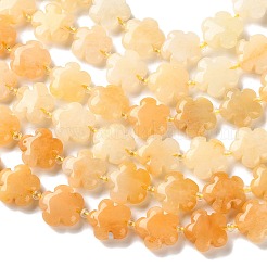 Natural Topaz Jade Beads Strands&nbsp;G-L241B-18