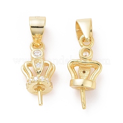 925 Sterling Silver Cup Peg Bails&nbsp;STER-D035-43G