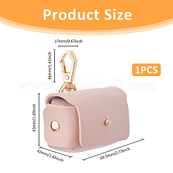 Portable Imitation Leather Earring Storage Case&nbsp;FIND-WH0152-608