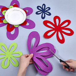 4Pcs Non-woven Felt Fabric Hot Pads&nbsp;AJEW-WH0077-227