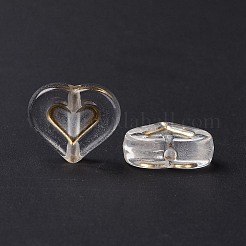 Transparent Plating Acrylic Beads&nbsp;OACR-C013-19