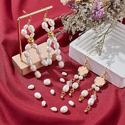 4Strands 2 Styles Natural Cultured Freshwater Pearl Beads Strands&nbsp;PEAR-NB0001-64