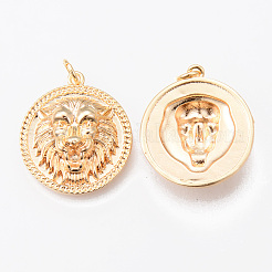 Brass Pendants&nbsp;X-KK-N232-187G-NF