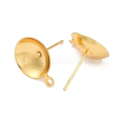 304 Stainless Steel Stud Earring Findings&nbsp;STAS-S151-01G-H
