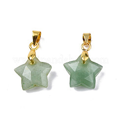 Natural Green Aventurine Charms&nbsp;X-G-N326-142-07