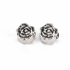 Tibetan Style Alloy European Beads&nbsp;TIBEB-N007-006