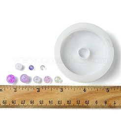 DIY Round Acrylic Beads Bracelets Making Kits&nbsp;DIY-FS0007-02C