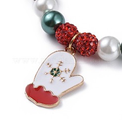 Alloy Enamel Charm Bracelets&nbsp;BJEW-JB04511-01