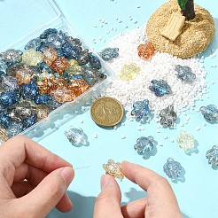 80Pcs 8 Colors Electroplate Glass Beads&nbsp;EGLA-YW0005-39