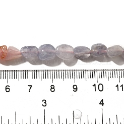 Natural Quartz & Tanzanite Stone Beads Strands&nbsp;G-L610-B23-02