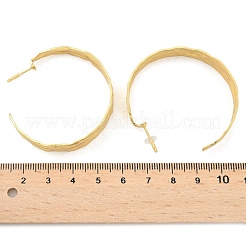 Brass Stud Earrings&nbsp;EJEW-F273-10G