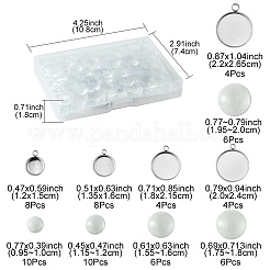 DIY Blank Dome Pendant Making Kit&nbsp;DIY-FS0005-47