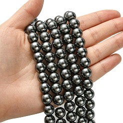 Eco-Friendly Glass Pearl Beads&nbsp;X-HY-J002-10mm-HX088