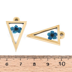 304 Stainless Steel Epoxy Resin Pendants&nbsp;STAS-T072-30