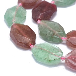 Natural Strawberry Quartz Beads Strands&nbsp;G-O179-F03