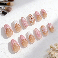 1 Bag ABS Plastic Full Cover Press On False Nails&nbsp;MRMJ-CP0001-58