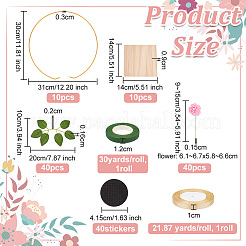 Foam Artificial Rose&nbsp;AJEW-OC0004-66