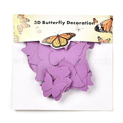 3D Plastic Wall Stickers&nbsp;DIY-F077-04G