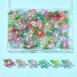 70Pcs Transparent Acrylic Pendants&nbsp;PALLOY-FS00050