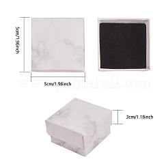 Paper Cardboard Jewelry Ring Boxes&nbsp;X1-CBOX-E012-05A