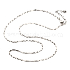 Brass Link Chain Necklaces for Women&nbsp;NJEW-D302-30P