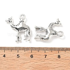 Tibetan Style Alloy Animals Pendants&nbsp;PALLOY-V007-01AS-04