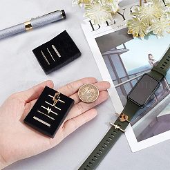 10Pcs Heart & Lightning Bolt Alloy Watch Band Charms Set&nbsp;FIND-NB0003-21