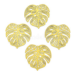 Spray Painted 430 Stainless Steel Filigree Pendants&nbsp;STAS-TAC0018-26C