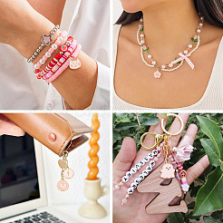 112Pcs 28 Styles Alloy Enamel Pendants&nbsp;ENAM-TA0009-08