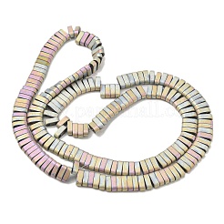 Electroplated Non-magnetic Synthetic Hematite Beads Strands&nbsp;G-C106-B01-04A