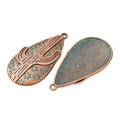 Tibetan Style Alloy Pendants&nbsp;X-PALLOY-F319-05R