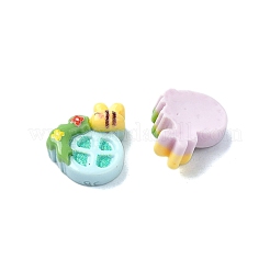Macaron Color Opaque Resin Decoden Cabochons&nbsp;CRES-Q221-02F