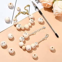 6Pcs 2 Colors Brass European Style Bracelet Making&nbsp;MAK-YW0001-16