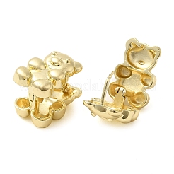 Rack Plating Brass Hoop Earrings&nbsp;EJEW-M225-02G