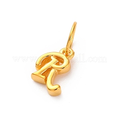 925 Sterling Silver Letter Charms with Jump Rings&nbsp;LS-STER-R008-01G-R