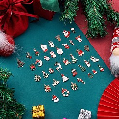 38Pcs Christmas Alloy Enamel Pendants&nbsp;JX266A